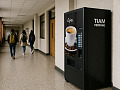 Ideal speed for serving drinks in coffee vending machines in universities